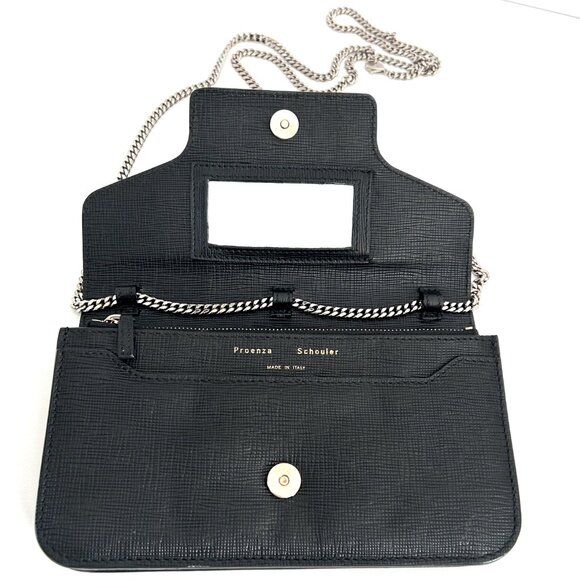 ON SALE! Proenza Shouler Saffiano Leather WOC/ Crossbody/ Clutch Bag - Picture 5 of 12